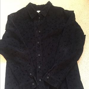 Talbots corduroy jacket/blouse